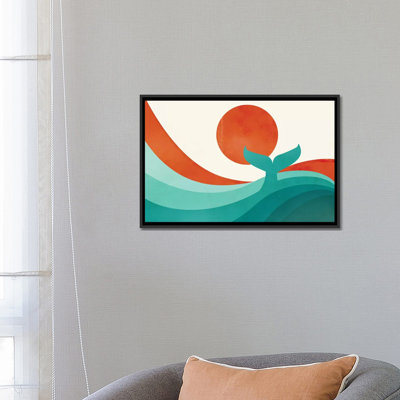 «Wave Day», impression sur toile tendue