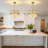 4-Light K9 Crystal & Metal Chandelier – Adjustable Chain for Sloped Ceilings, Elegant Dining/Living/Bedroom Lighting