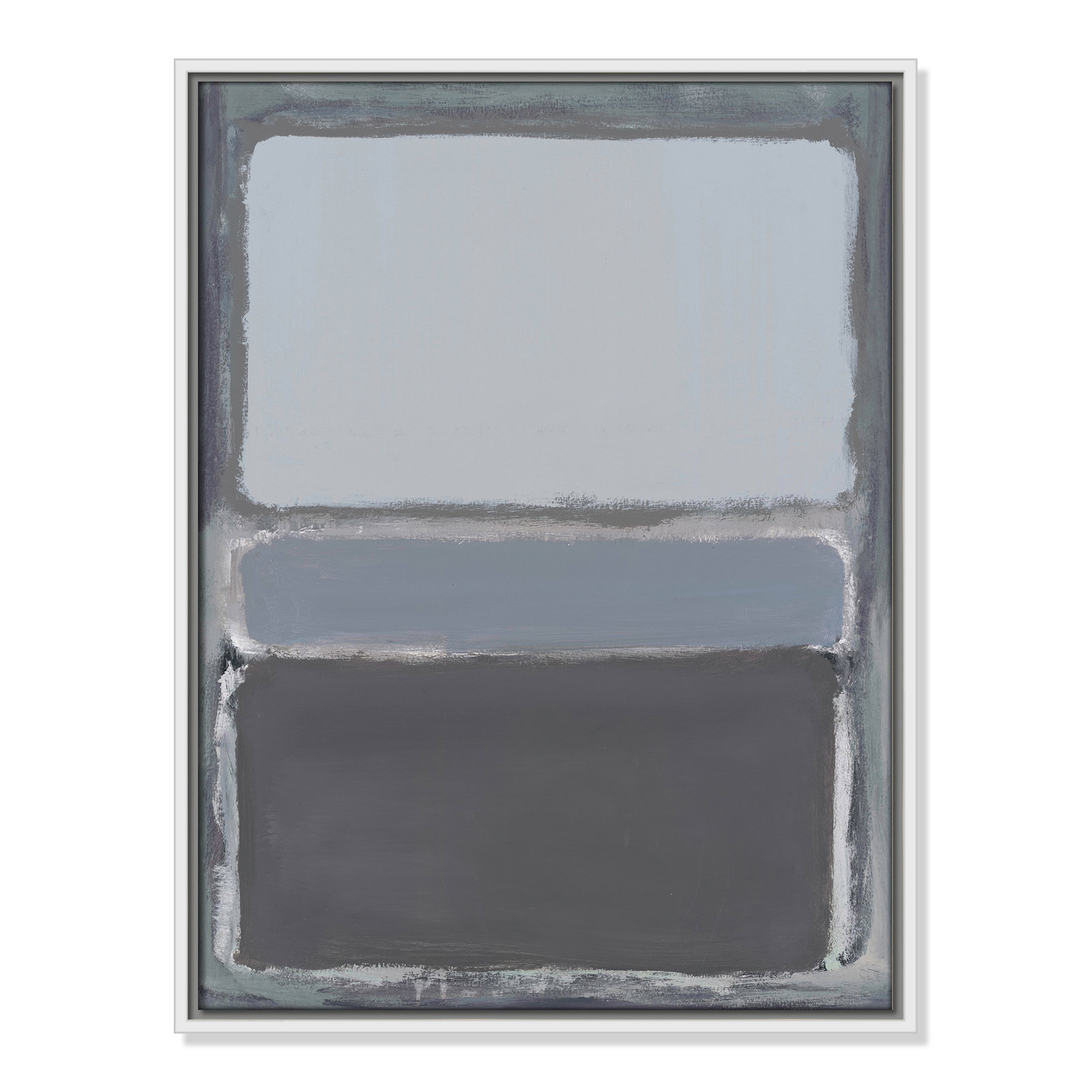 Cade "Morning Dew 2" Print by Filippo Ioco, 25.5" H x 19.5" W x 2" D, White Framed Canvas