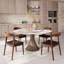 Ensemble de table de salle à manger rotative Lazy Susan de style Mid-Century (1 table 4/6/8)-2017966091-2017966101-2017966092