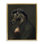  «Horse Painter Portrait», art mural encadré sur toile flottante par Alicia Longley
