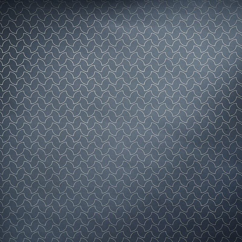 Slow Living Glitter Geometric Lines Wallpaper Roll, Night Blue