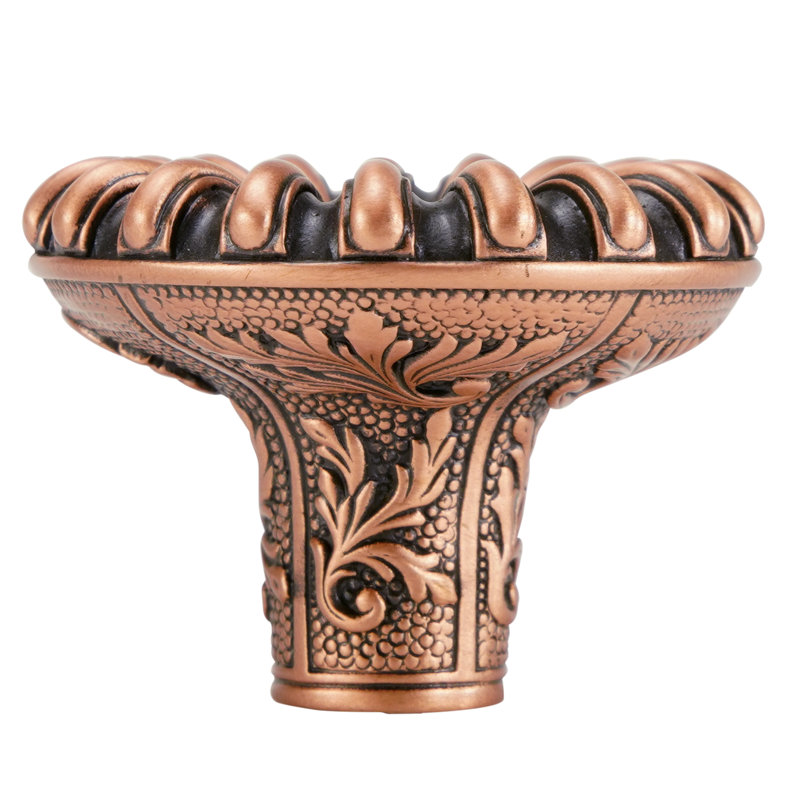NANTUCKET KNOB IN ARTISAN PEWTER FINISH, Copper, 1 3/8"