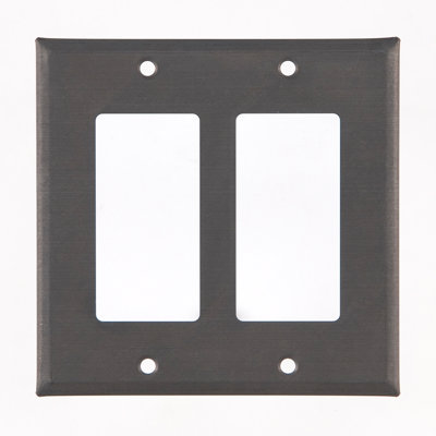 2-Gang Rocker Wall Plate