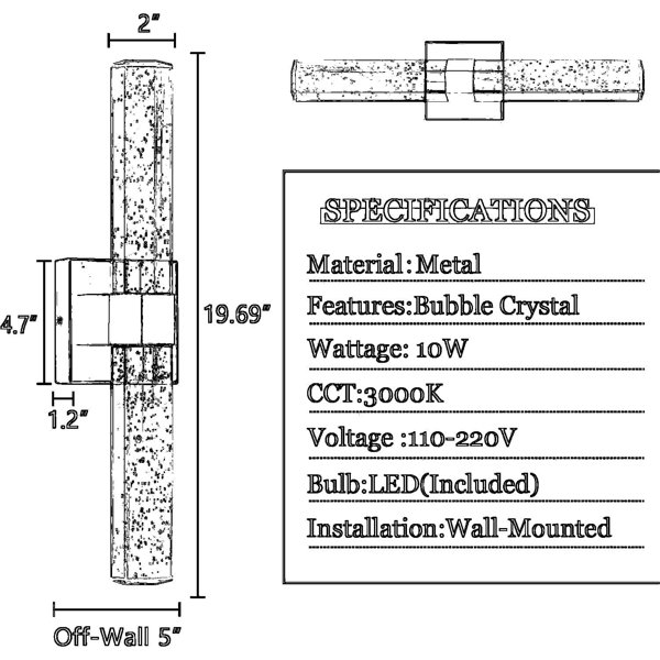 Dimensions du produit