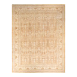 Classic One-of-a-Kind 9' 5" X 12' 2" Hand Knotted Area Rug