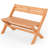 Nazeera Solid Wood Teak Outdoor Bench