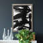 Toile encadrée de qualité supérieure noire prête à accrocher-7277334-7277335