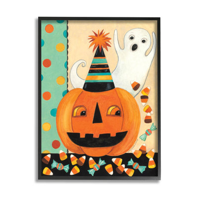 Rétro motif de bonbons d'Halloween à -134