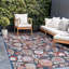 Tapis floral intérieur / extérieur-1106975645