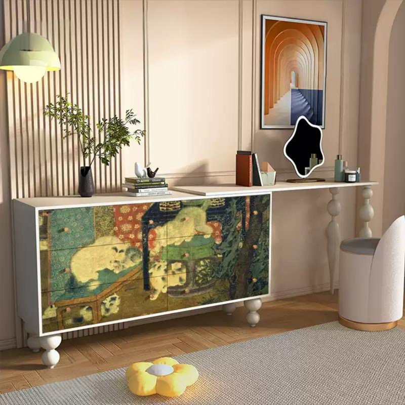 Commode de chambre à coucher amovible, Blanc