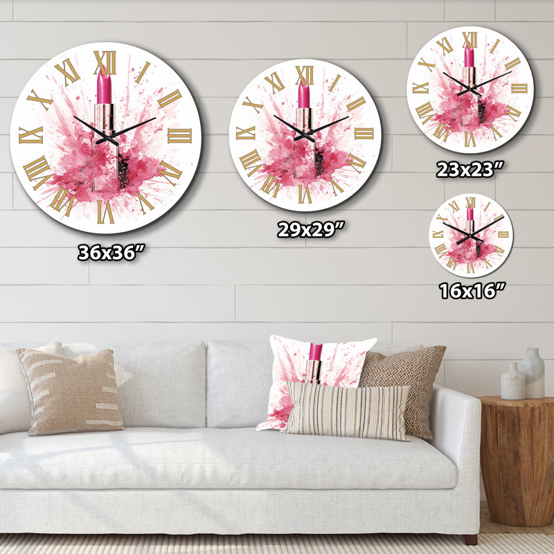 Metal Wall Clock, Large