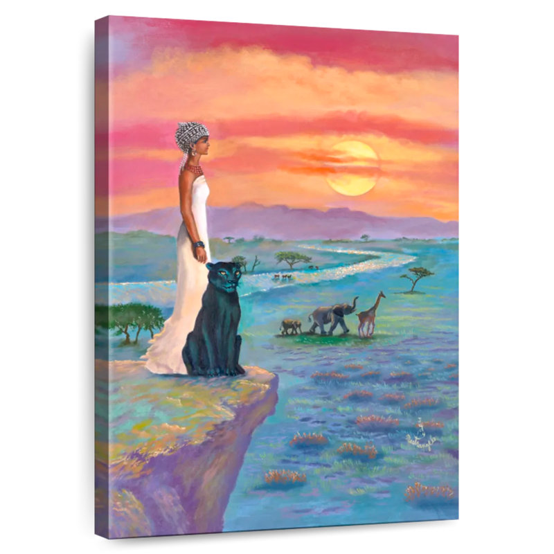 Leisha African Queen, 12" H x 8" W