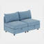 Canapé modulaire modulaire, siège convertible avec rangement, canapé-lit modulaire, combinaisons modulaires flexibles en tissu pour le salon-858626841