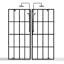 Paroi de douche 46 po x 72 po Noir