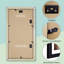 Cadres photo en bois mat