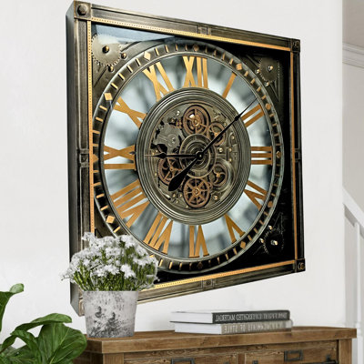 Metal Wall Clock