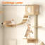 5 tablettes murales en bois pour chat