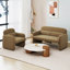 Chaise de loisir rembourrée à assise large-209247174