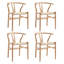 Chaises de salle à manger en bois massif Wagner-1982968433-1982968434