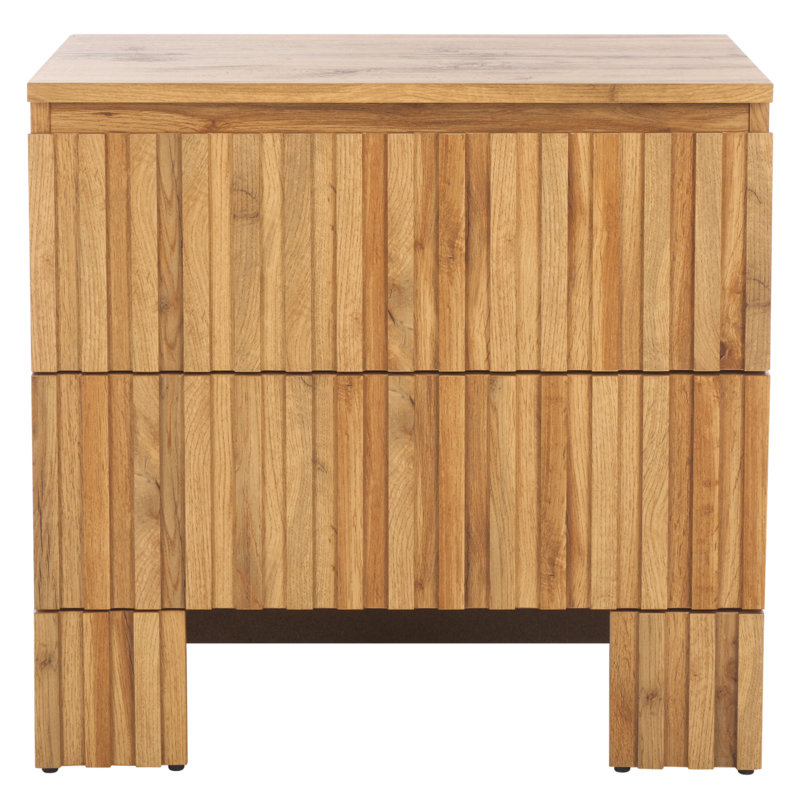 Table de chevet 2 tiroirs Khiara