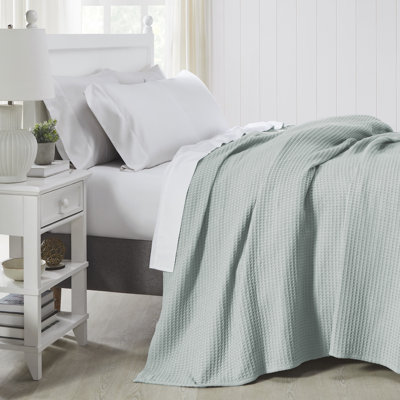 Couverture thermique moderne 100% coton gaufré Modern