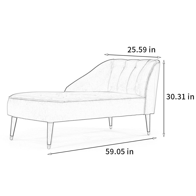 Ergonomic design solid wood chair, Dark Green, Right Hand Facing