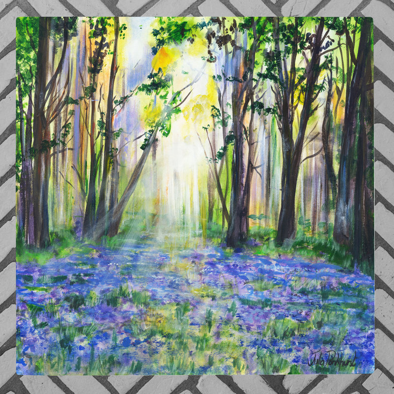 PANKHURST GALLERY Farmhouse Plants & Flowers Wall Decor on Ceramic
