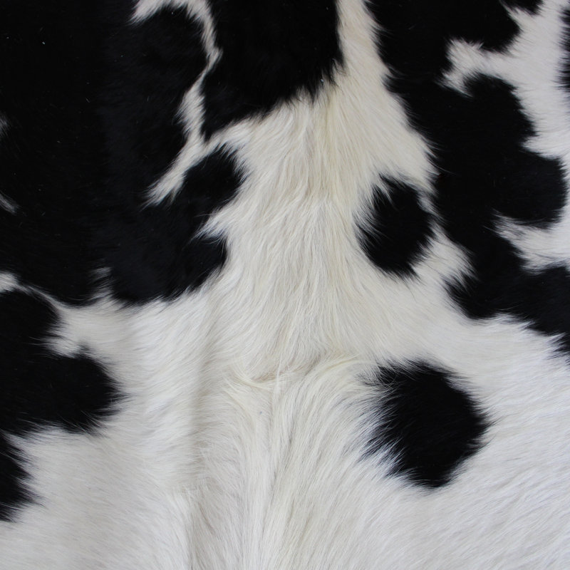 Cowhide Rug Black And White