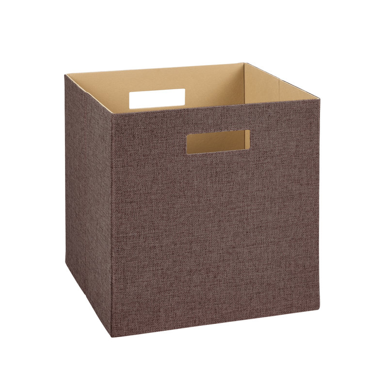 Decorative Storage Large Fabric Drawer Cube by ClosetMaid 33cm, Brown