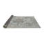 Tapis décoratif gris en laine oriental-327324605
