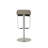 Silvestr Swivel Upholstered Adjustable Height Counter Stool with Metal Frame-2084378331