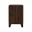Table de chevet avec 2 grands tiroirs