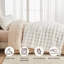 Couverture EMME en fausse fourrure blanche - couverture douillette en forme de lapin Big Bubble-119288142-119288145