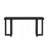 63" Geometric Design Console Table With Solid Pine Legs-153809184