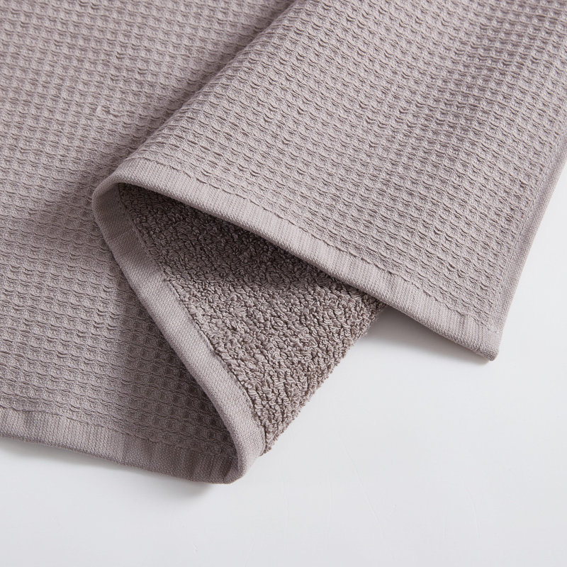 Calvin Klein Eternity Solid Cotton Towel Set, Beige, 3 Piece Towel Set