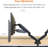 Basics Gas Spring Dual Computer Monitor Arm Mount, Adjustable, Holds Up To 27" Monitors, Black