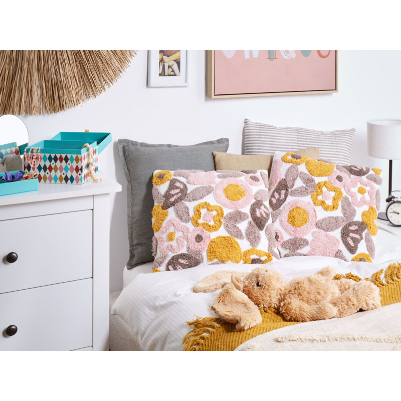 Conejara Floral Square Cushion