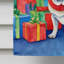 Drapeau de Noël maison de renne-112702255