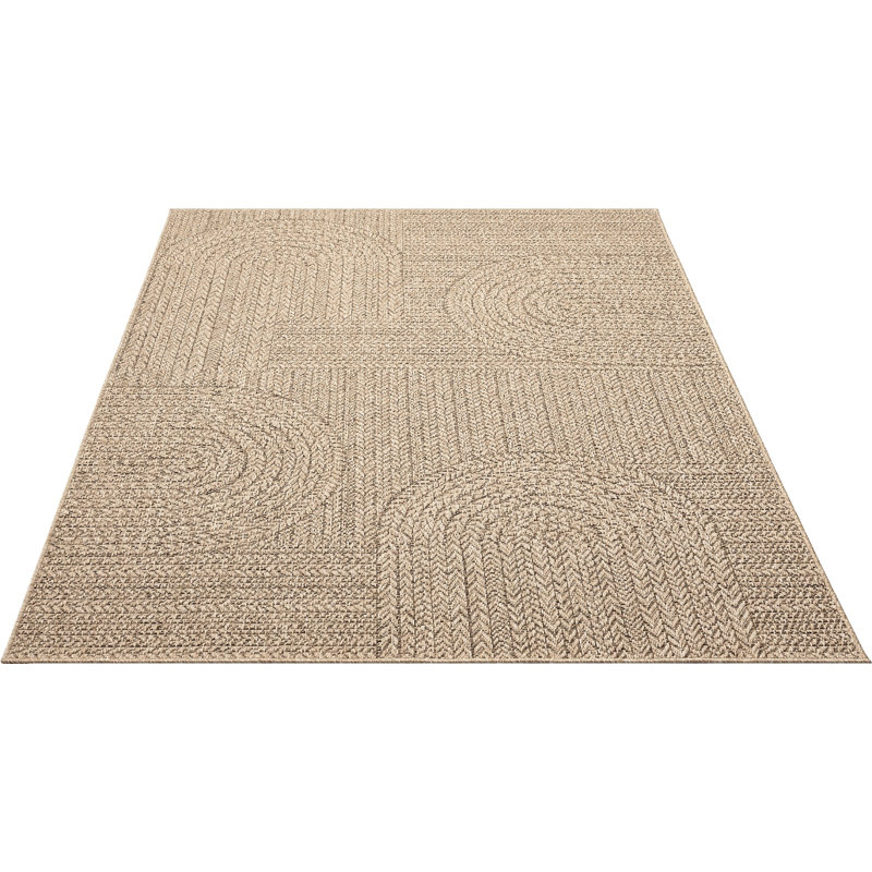 Amance Jute-Look Indoor / Outdoor Area Rug, Runner 60 x 180cm