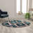 Gideon Collection Geometric Indoor Rug-951737748