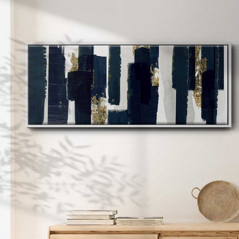 Brooklyn Walk- Framed Canvas, 24" H x 60" W