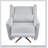 Power Recliner Chair Swivel With 360° Rotation, Gold 5-Star Base, And Padded Ergonomic Backrest For Ultimate Comfort-615525905