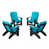 Bleu Aruba / noir est en rupture de stock