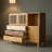 Solid Wood Accent Cabinet