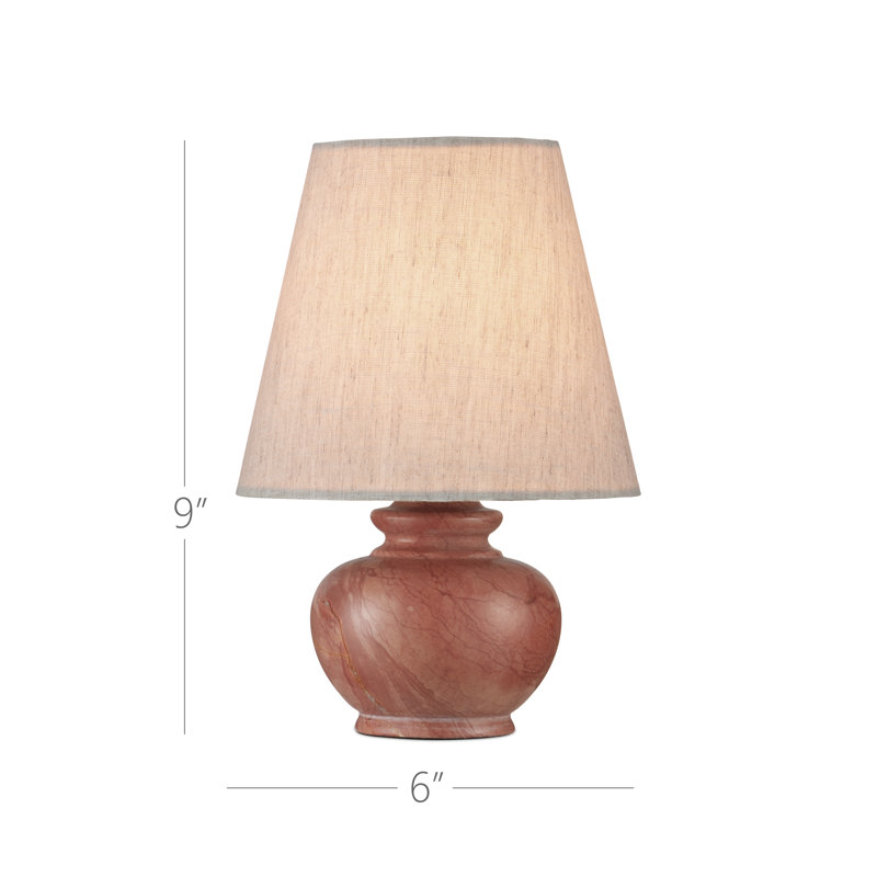 Piccolo Table Lamp, Natural Rose