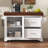 53" Large Kitchen Island with 3.5" Thick Desktop-451308187