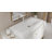 Badeloft 39.3" x 18.8" Rectangular Stone Resin Vessel Bathroom Sink WB-05-XL-G in Glossy White-137927653