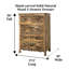 Commode 5 tiroirs cuite à la main