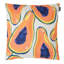 Papaya Fruit Print Cushions, Multicoloured